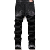 Men's Ripped Fit Dark gray Jeans